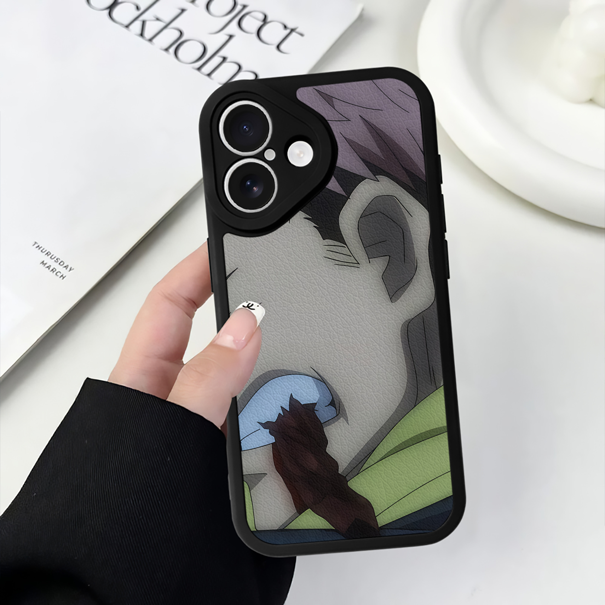 （画像用） SPY×FAMILY间谍家家酒 【iPhone 16シリーズ対応】シリコンスマホケース（レザー調） 材質：シリコン